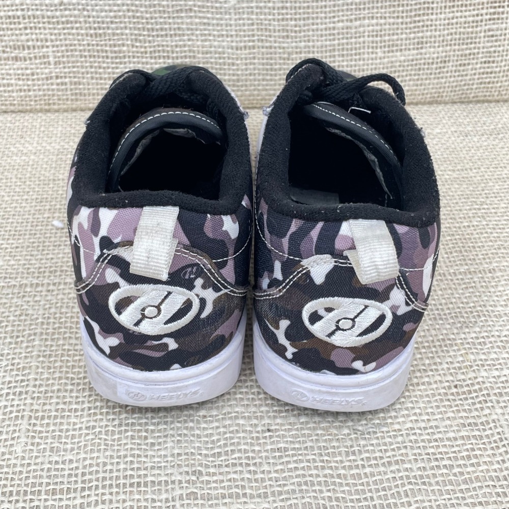 Heelys‎ Pro 20 Prints Camo Skate Shoes Kids Youth 2 Green Purple HE100981 Wheels - Picture 8 of 15